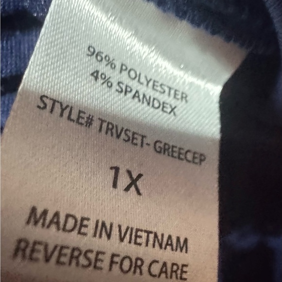 Women's Navy Blue Lounge Set - Picture 4 of 10